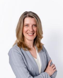 Photo de Amy Svotelis, directrice de la recherche et de l'innovation
